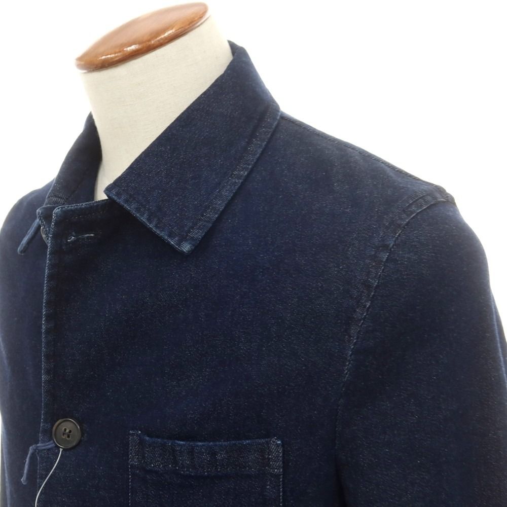 ジャンネット giannetto コットン デニム カバーオール ネイビー サイズ48 メンズ