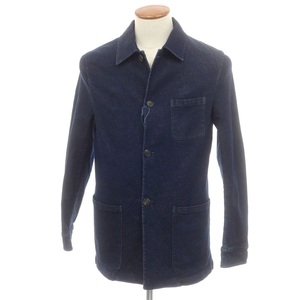 ジャンネット giannetto コットン デニム カバーオール ネイビー サイズ48 メンズ