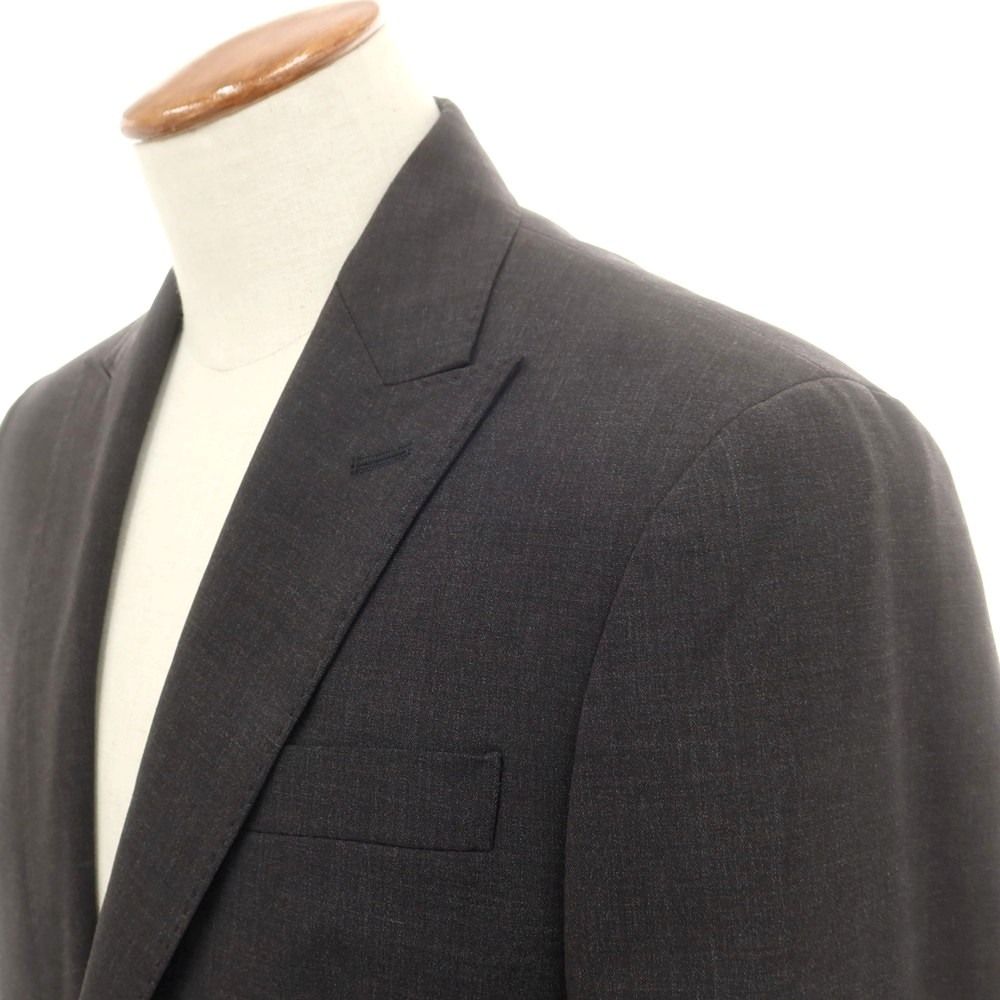 ディースクエアード DSQUARED2 ストレッチ ウール 2つボタンスーツ ダークグレー サイズ48 メンズ