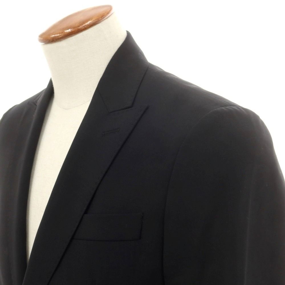 ディースクエアード DSQUARED2 ストレッチ ウール 2つボタンスーツ ブラック サイズ46 メンズ
