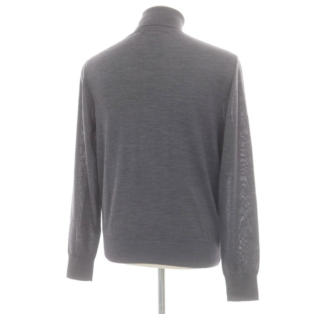 ディースクエアード DSQUARED2 ハイゲージ ウール タートルネック プルオーバーニット グレー サイズS メンズ