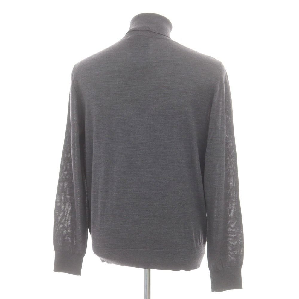 ディースクエアード DSQUARED2 ハイゲージ ウール タートルネック プルオーバーニット グレー サイズM メンズ