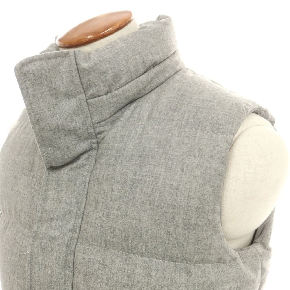 タトラス TATRAS ウールカシミヤ ダウンベスト グレー サイズ2 メンズ