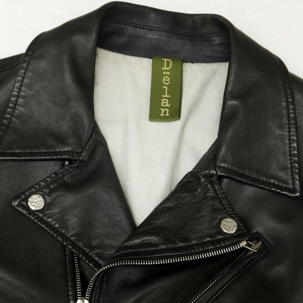 ライダースジャケット ブラック