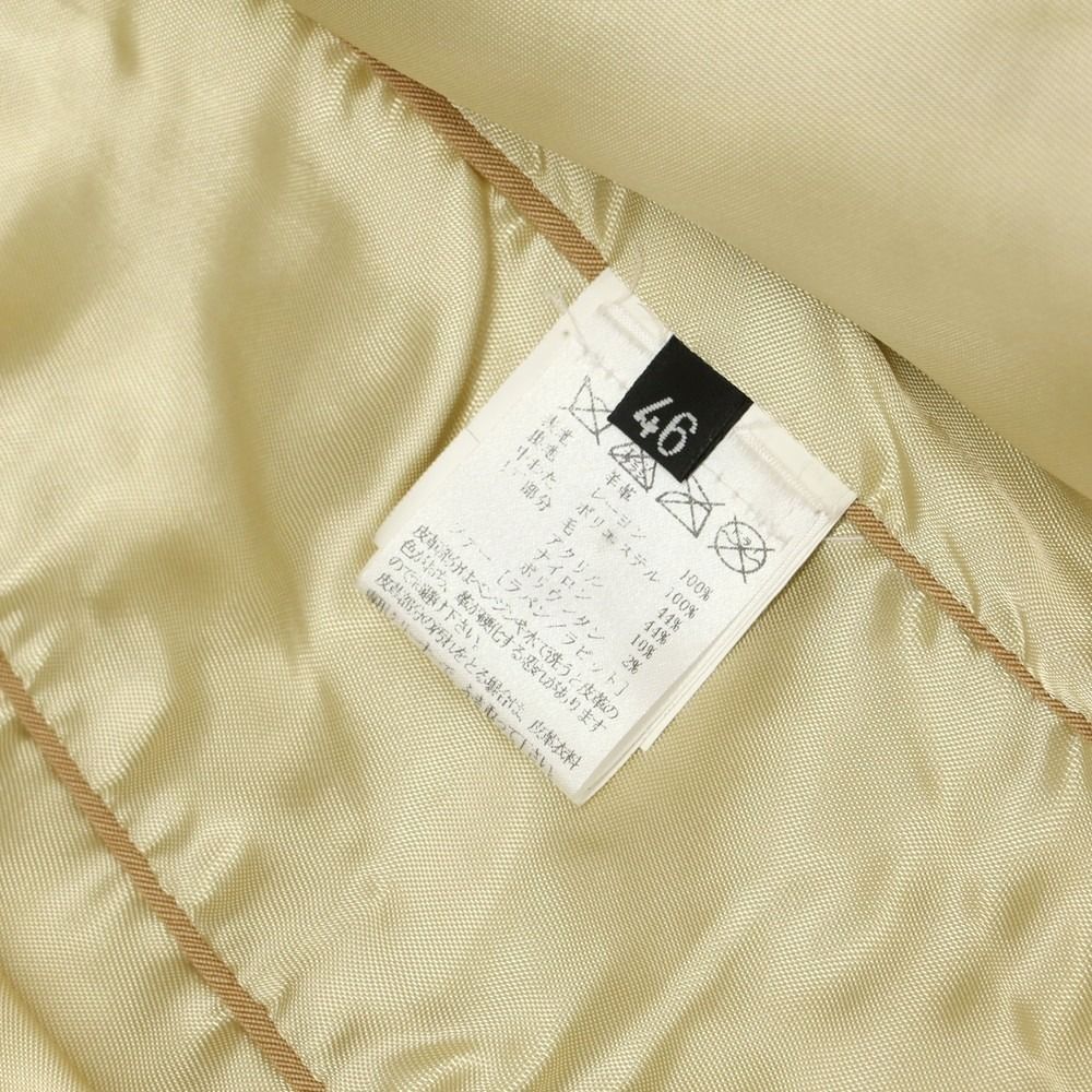 レザーブルゾン ベージュ