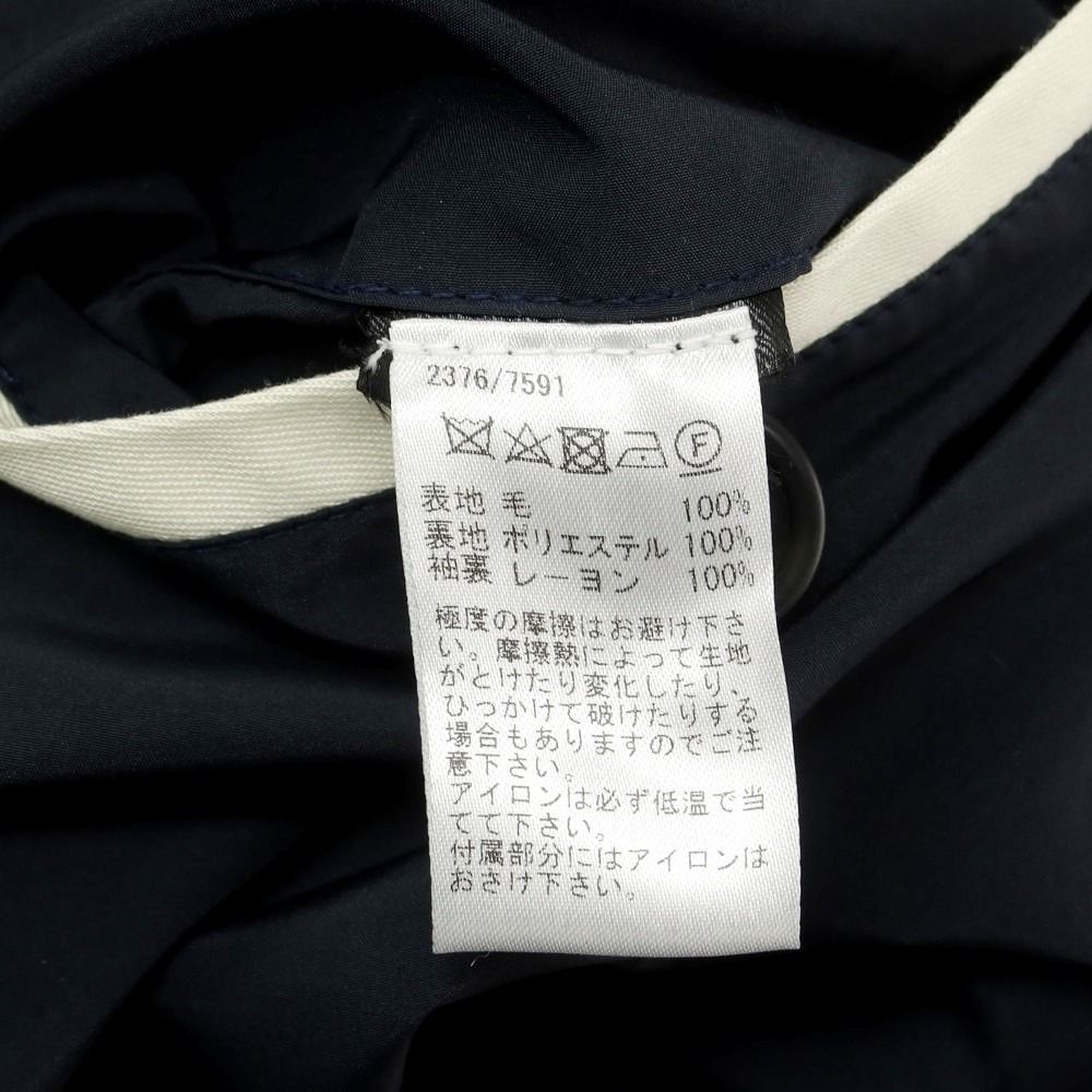 ウール ステンカラーコート