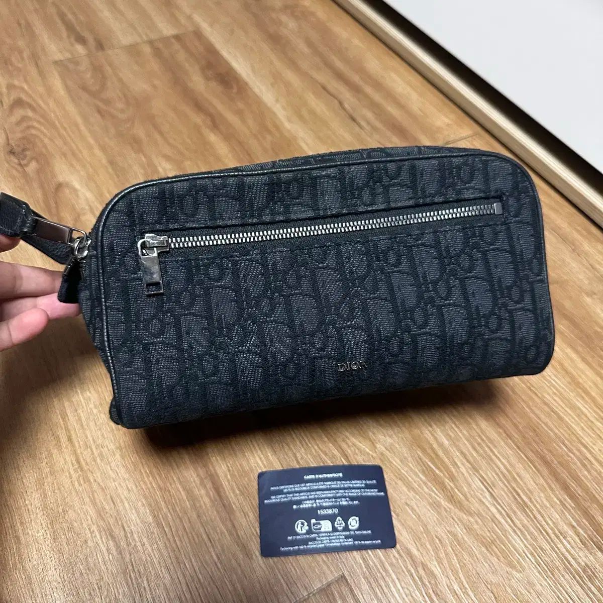 ディオール オブリーク トゥーレトリー ブラック