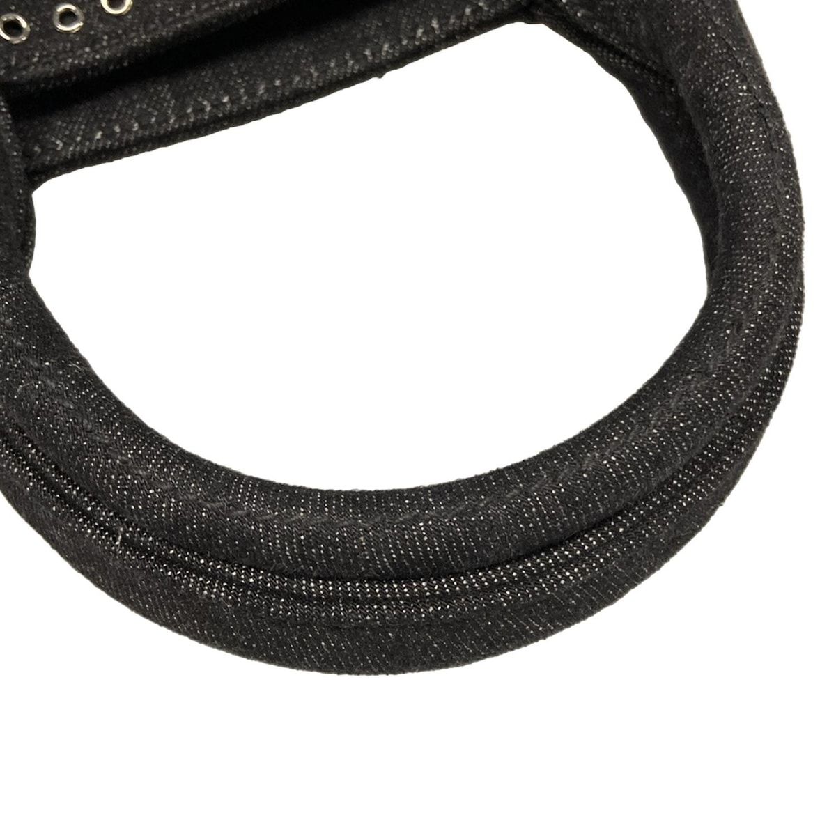 PRADA プラダ トートバッグ CANAPA BN2439 黒 ビジュー スタッズ MERCADOAVALIA_COM_BR