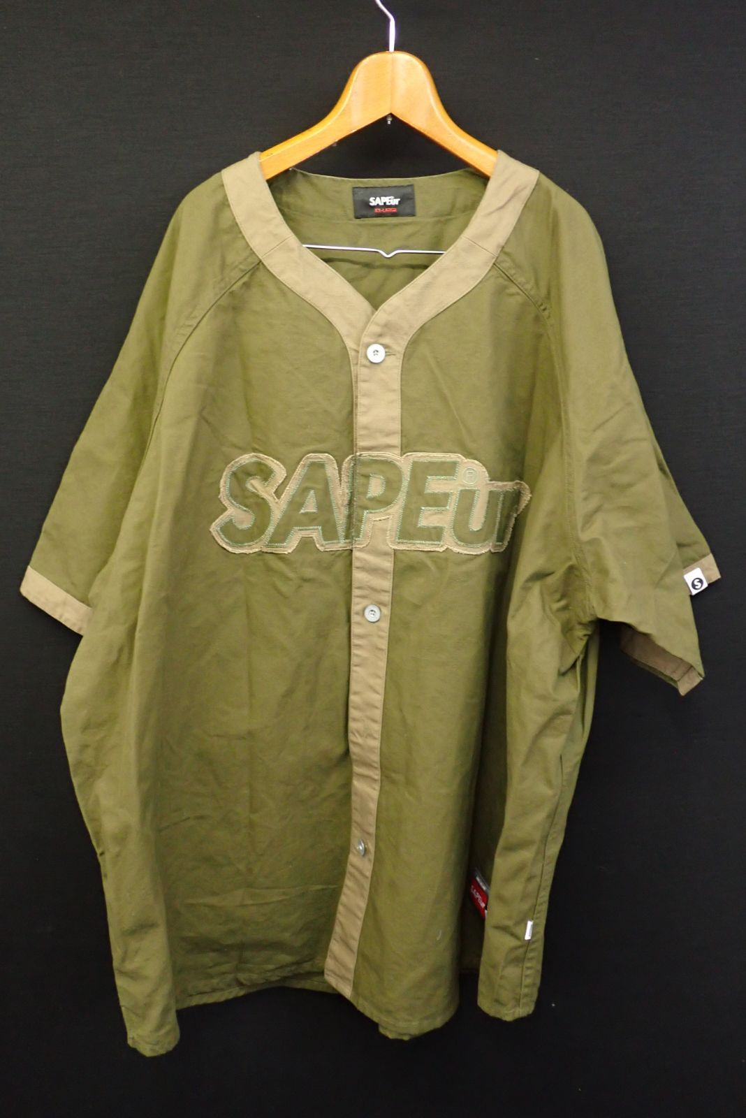 □82 SAPEur OD アウトレット Duck Shooting Shirt Baseball □82 SAPEur OD アウトレット Duck Shooting Shirt Baseball