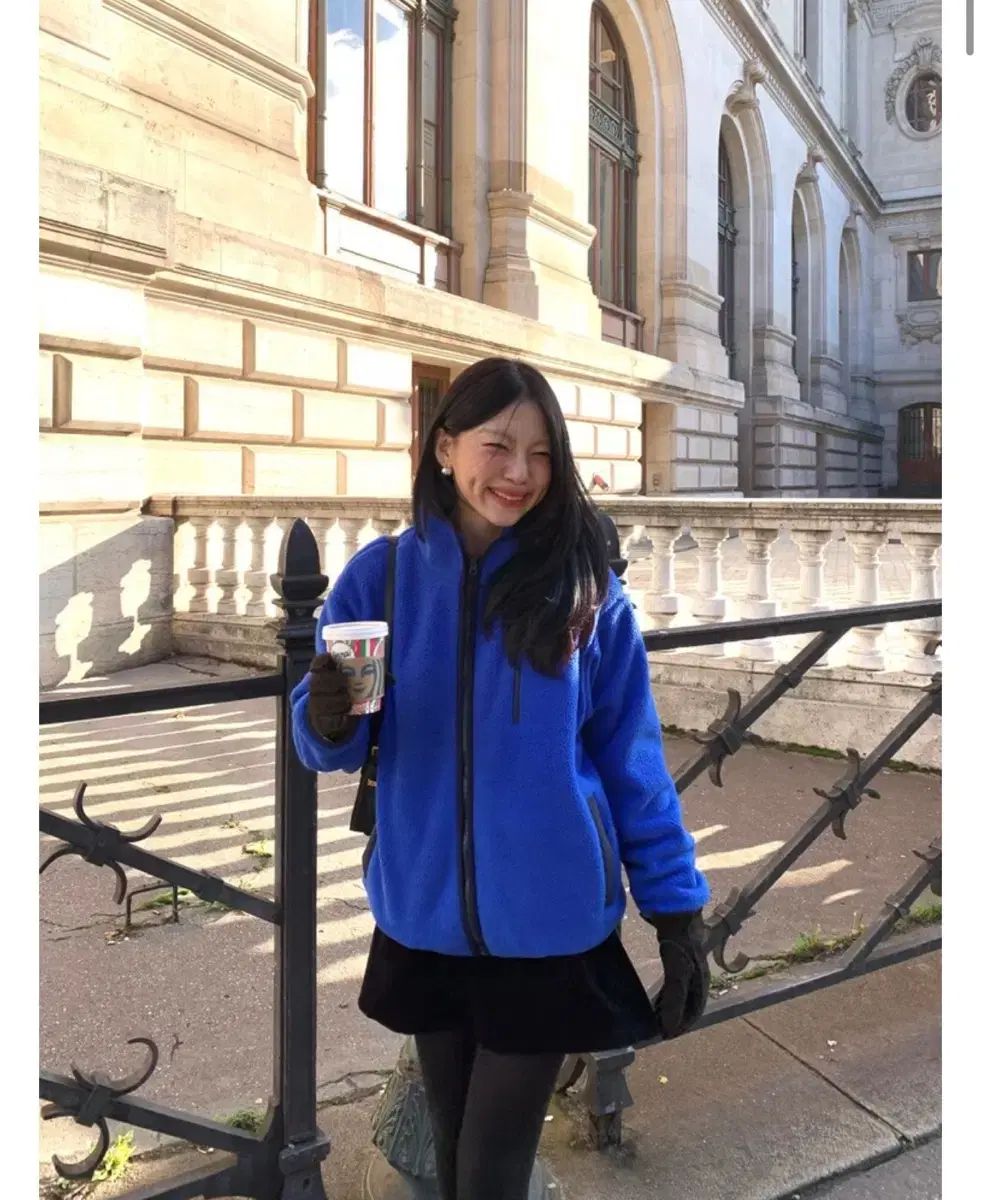 セリーアンドリオン トゥギャザー フリース ジップアップ