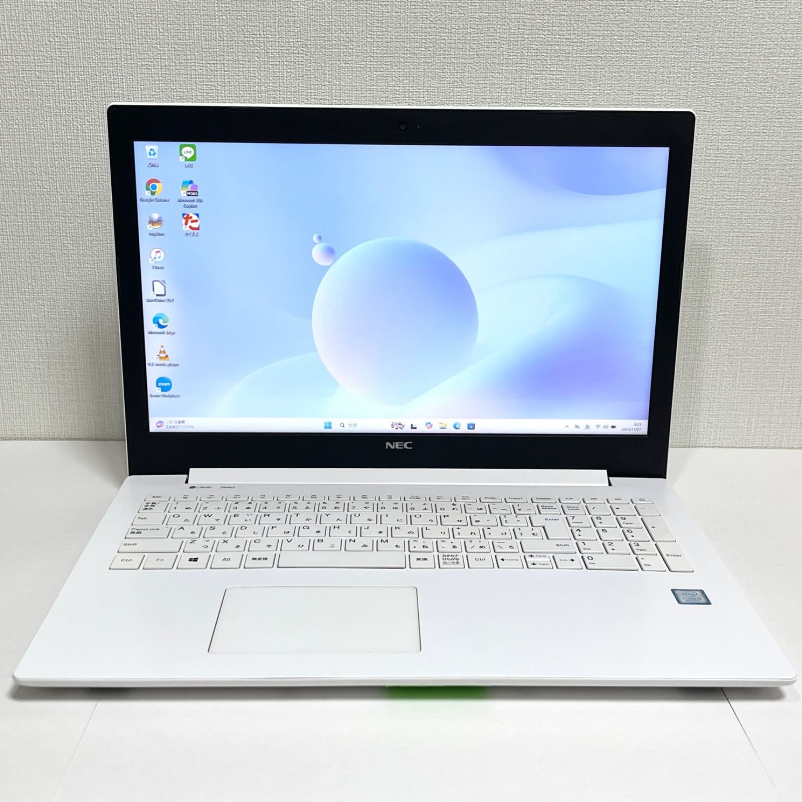 売り切れ続出✨人気のNEC ✨希少ホワイト✨Windows11 ノートパソコン 美品】NEC/ノートパソコン/Windows11/エクストラホワイト