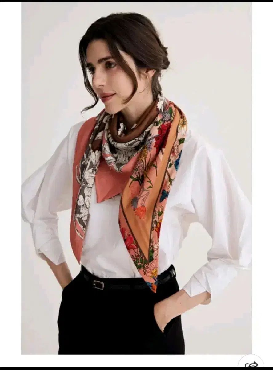 リバーシブル カシミアウールシルク