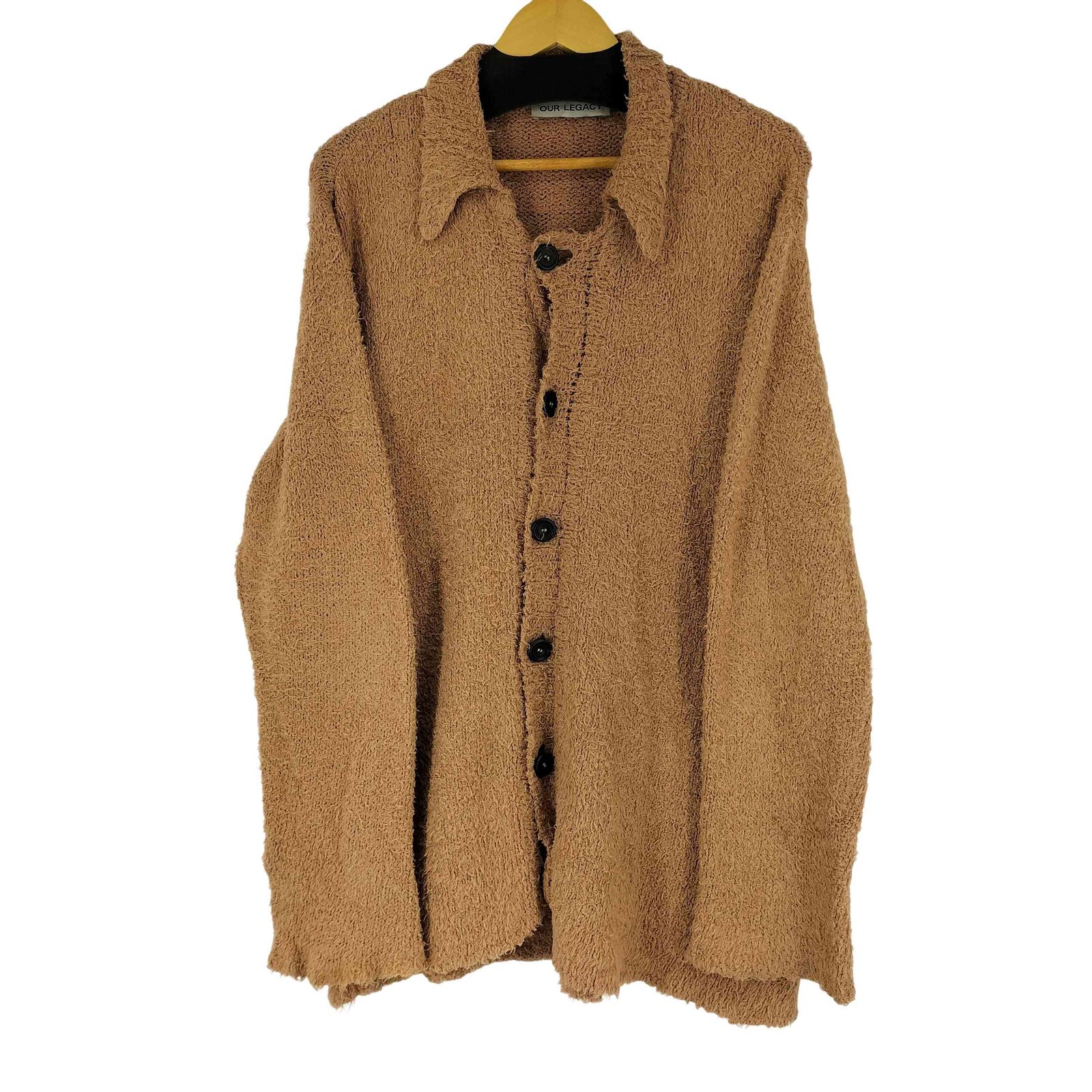 アワーレガシィー OUR LEGACY Big Cardigan Caramel Cloudy Cotton