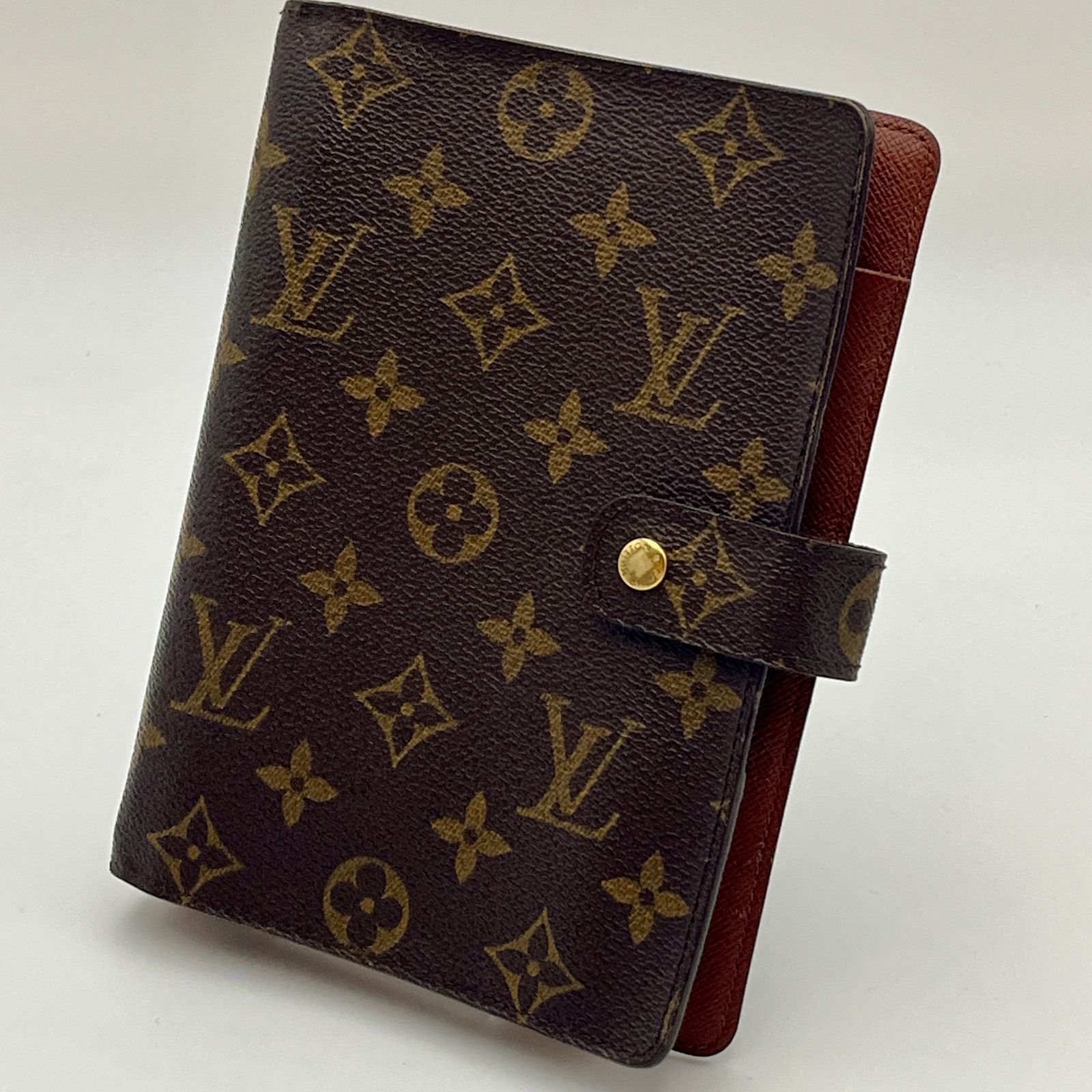 LOUIS VUITTON R20105 モノグラム アジェンダMM 手帳カバー SP1002