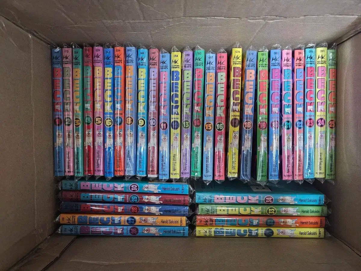 BECK 벡 韓国版 全巻セット 1-34巻