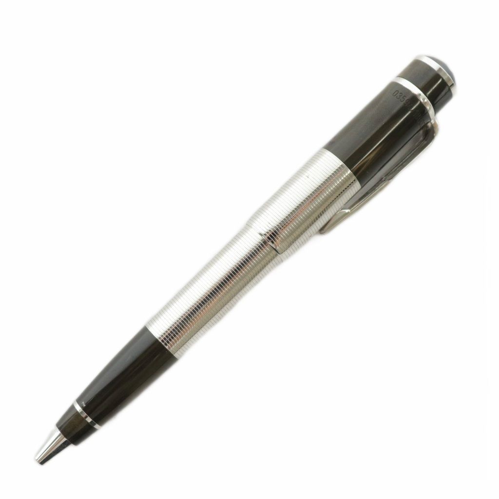 モンブラン MONT BLANC 作家シリーズ2007 2007年 品 ウィリアム フォークナー ボールペン 文房具 筆記用具 ツイスト式 シルバー色 XZ