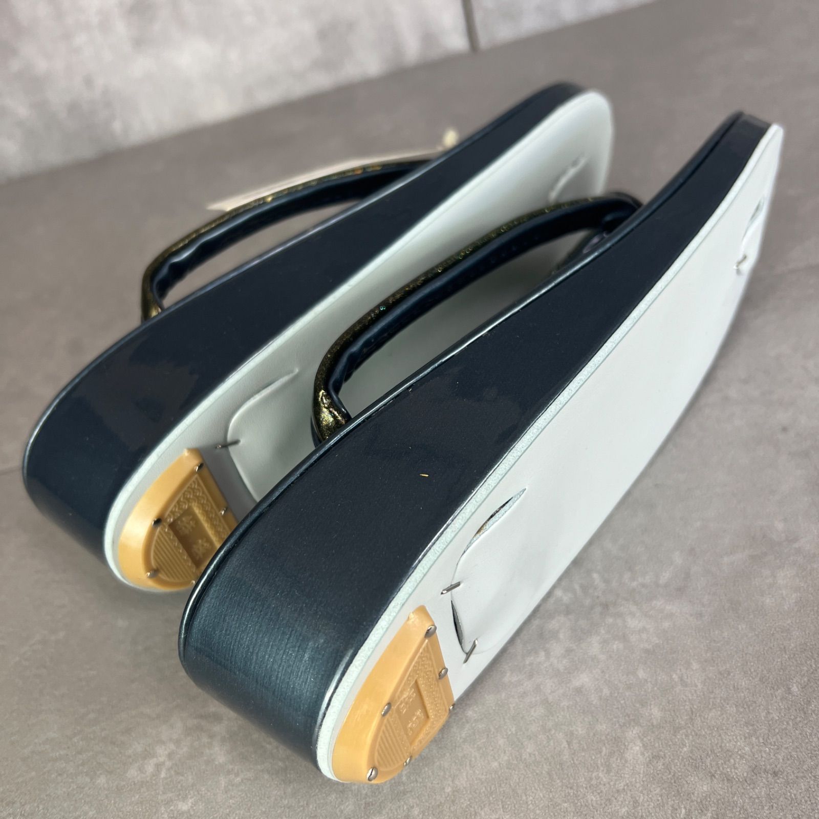  フォローで割引 エナメル 草履 バッグ セット 和服 礼装 成人 振袖 式典 冠婚葬祭 -06 草履 和装履物