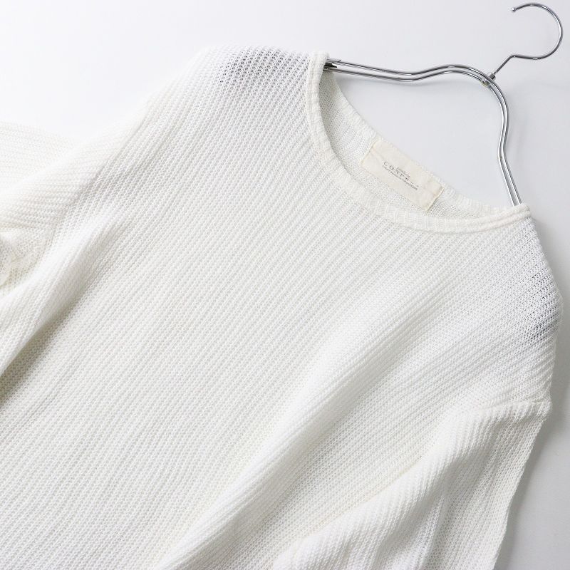 リネン100%✨nest Robe CONFECT 長袖シャツ ホワイト 3 リネン100%✨nest Robe CONFECT 長袖シャツ ホワイト 3