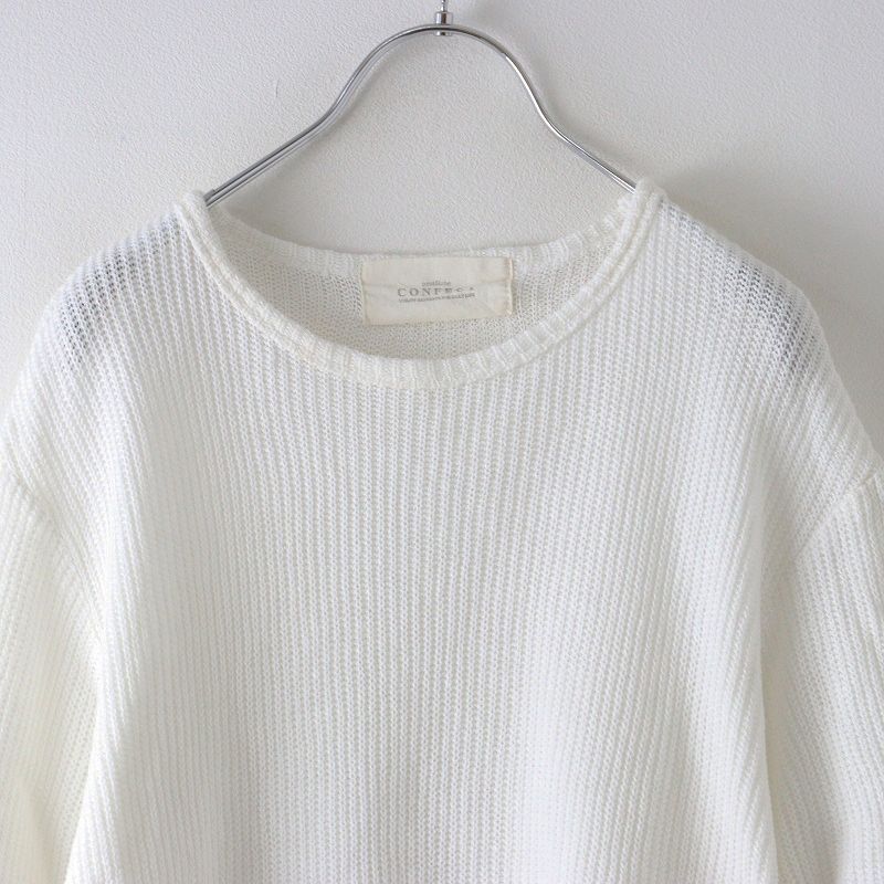 メンズ コンフェクト CONFECT nest Robe コットンリネン ニットプル