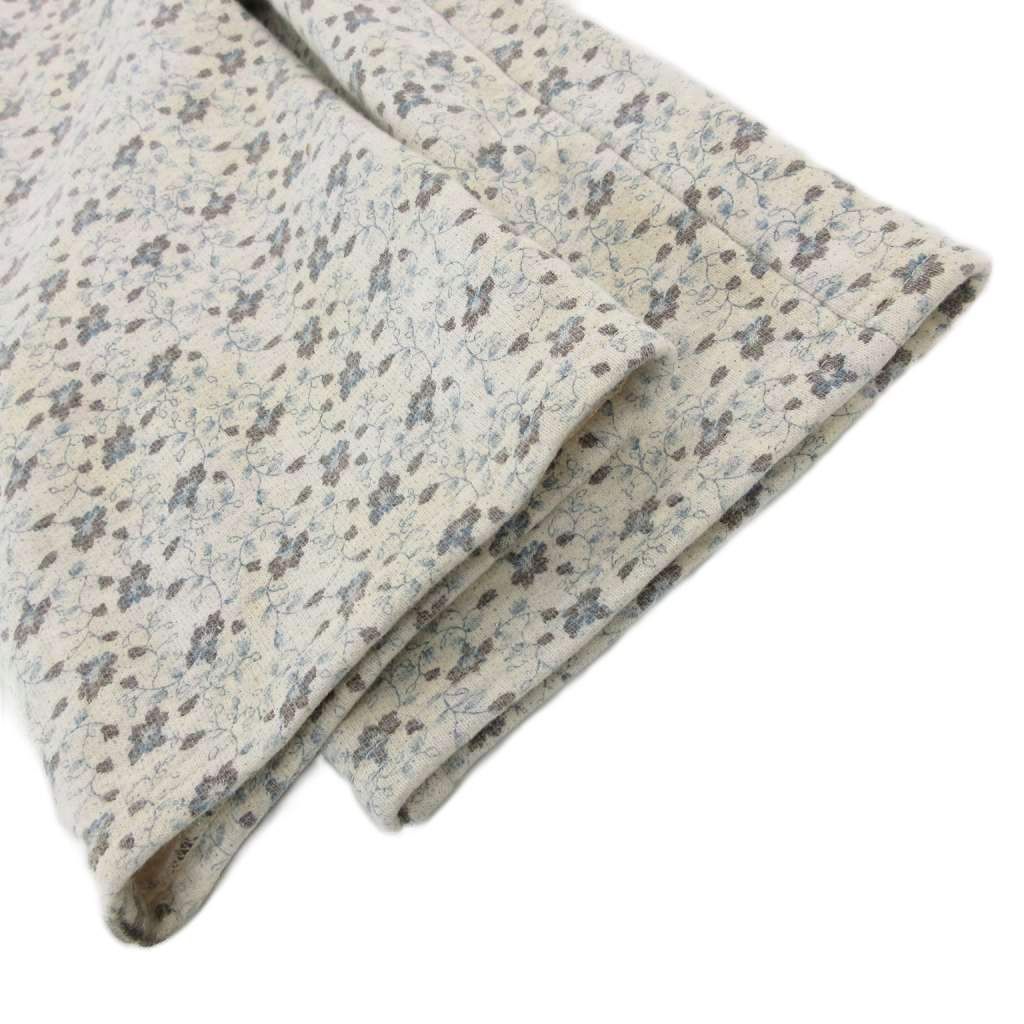  キャピタル kapital スウェットパンツ 1 ベージュ系 小花柄 裏起毛 イージーウエスト UO その他 パンツ