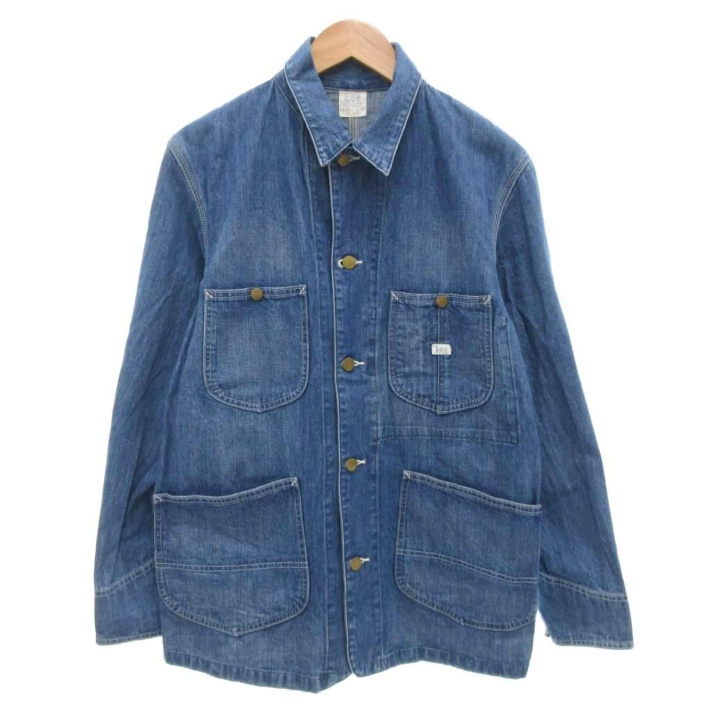 リー LEE デニムジャケット カバーオール L インディゴブルー |AE