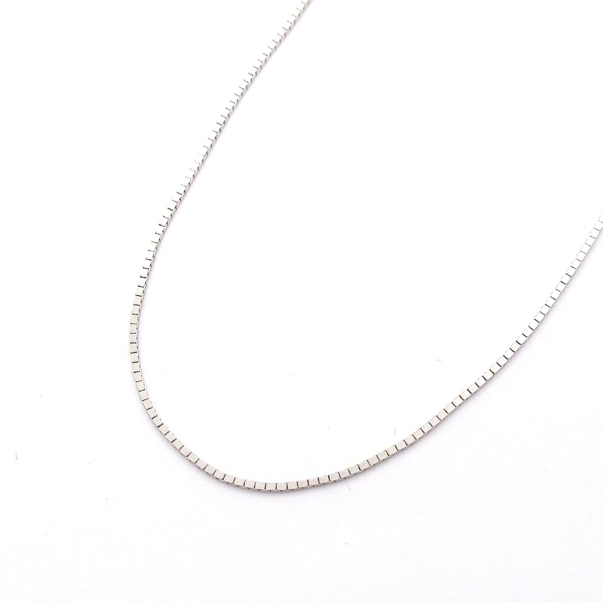 Unbranded ノーブランド ネックレス K18WG 総重量 1.7g