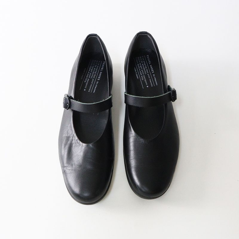 極美品♢トラベル シューズ ショセ メリージェーン ワンストラップ シューズ 黒 楽天市場】◇[TR-002] TRAVEL SHOES by chausser(トラベルシューズ