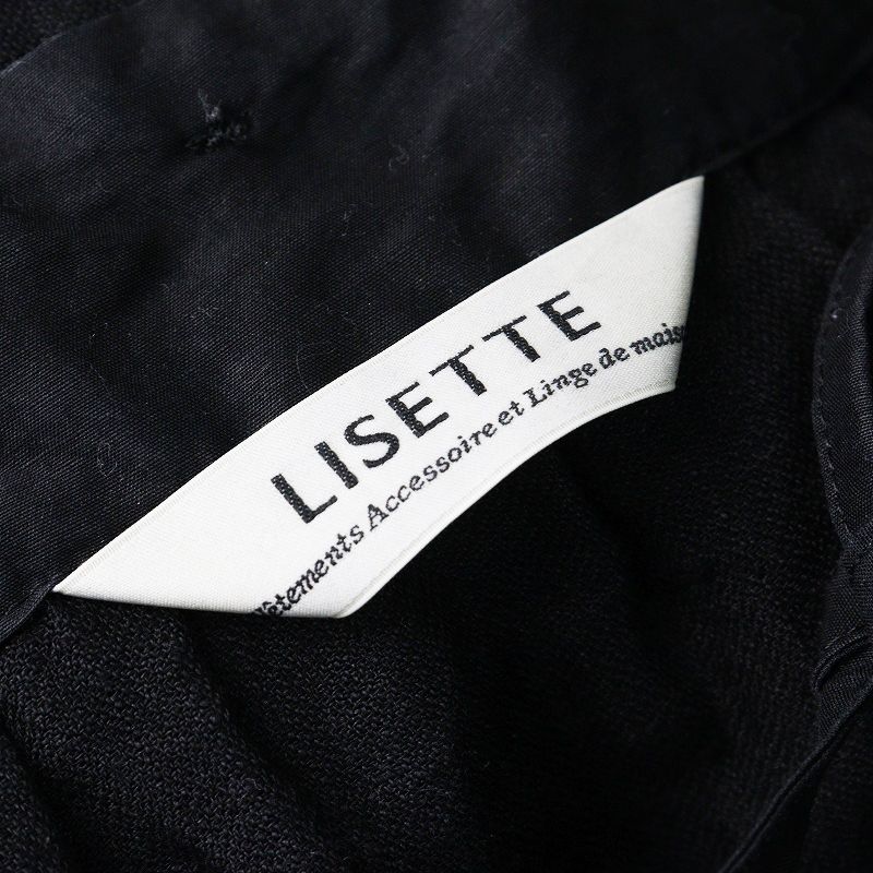 ウエストギャザーショートスリーブワンピース ブラック┃黒