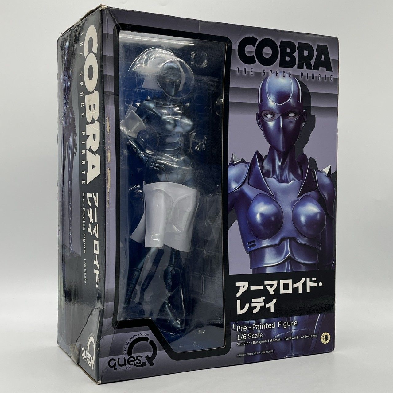 未開封 キューズQ COBRA アーマロイド レディ 1|6スケール 完成品 フィギュア 外箱難あり品 nn