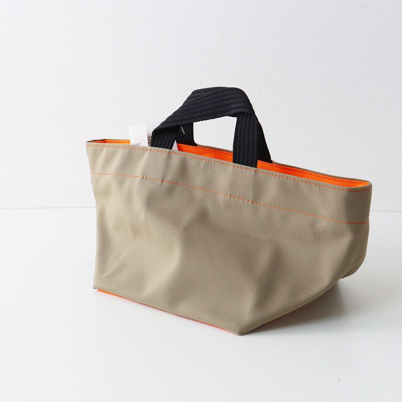 2025 エルベシャプリエ Herve Chapelier 901N 舟形トート バッグ Sサイズ マスティック×マンダリン┃ 2400014674507