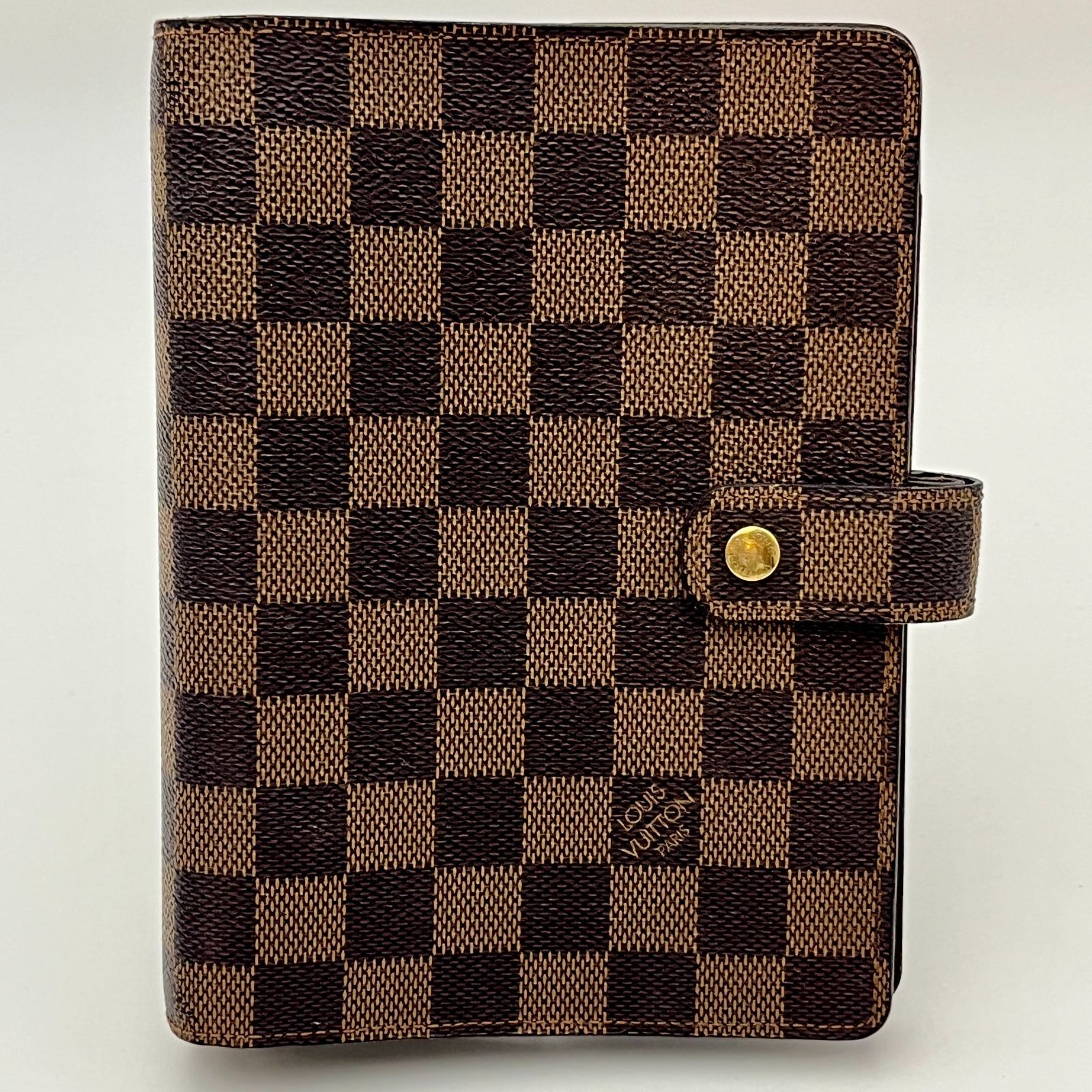 LOUIS VUITTON R 20701 ダミエ エベヌ アジェンダMM 手帳カバー SP 0053