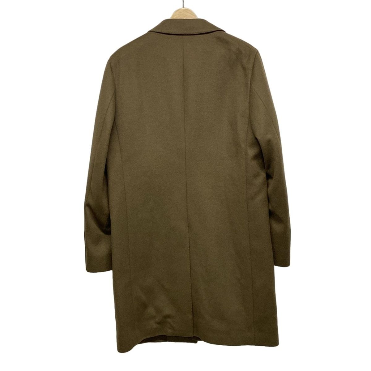 ユナイテッドアローズ コート サイズM メンズ - 1125-127-8688-2550 ブラウン 長袖|春 秋|ロング|Msize|カシミヤ10%|ウール90%