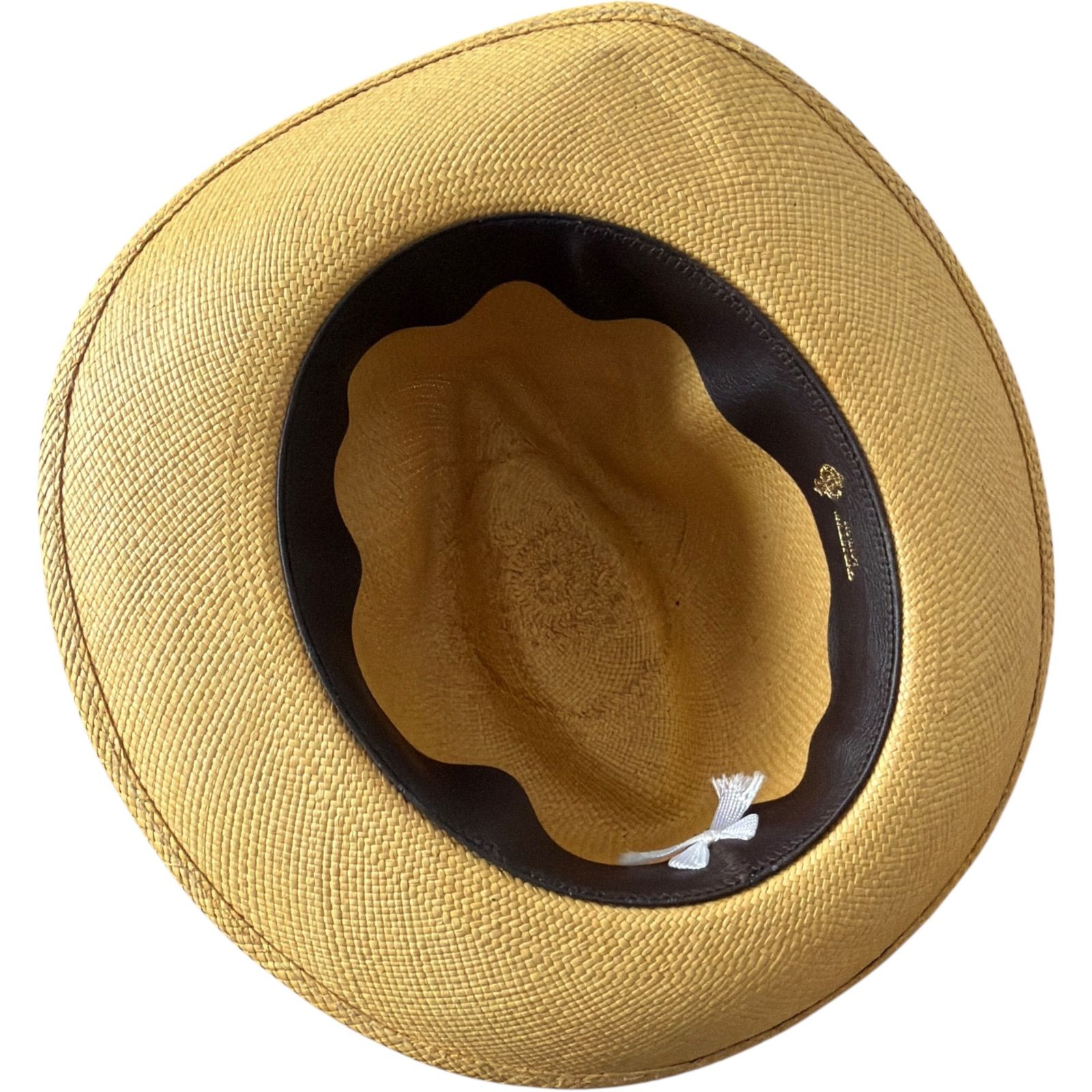 RE 329 CHRISTYS LONDON クリスティーズロンドン 麦わら帽子 ハット 英国製 イギリス製 帽子 中折れ レディース メンズ ブラウン 茶色