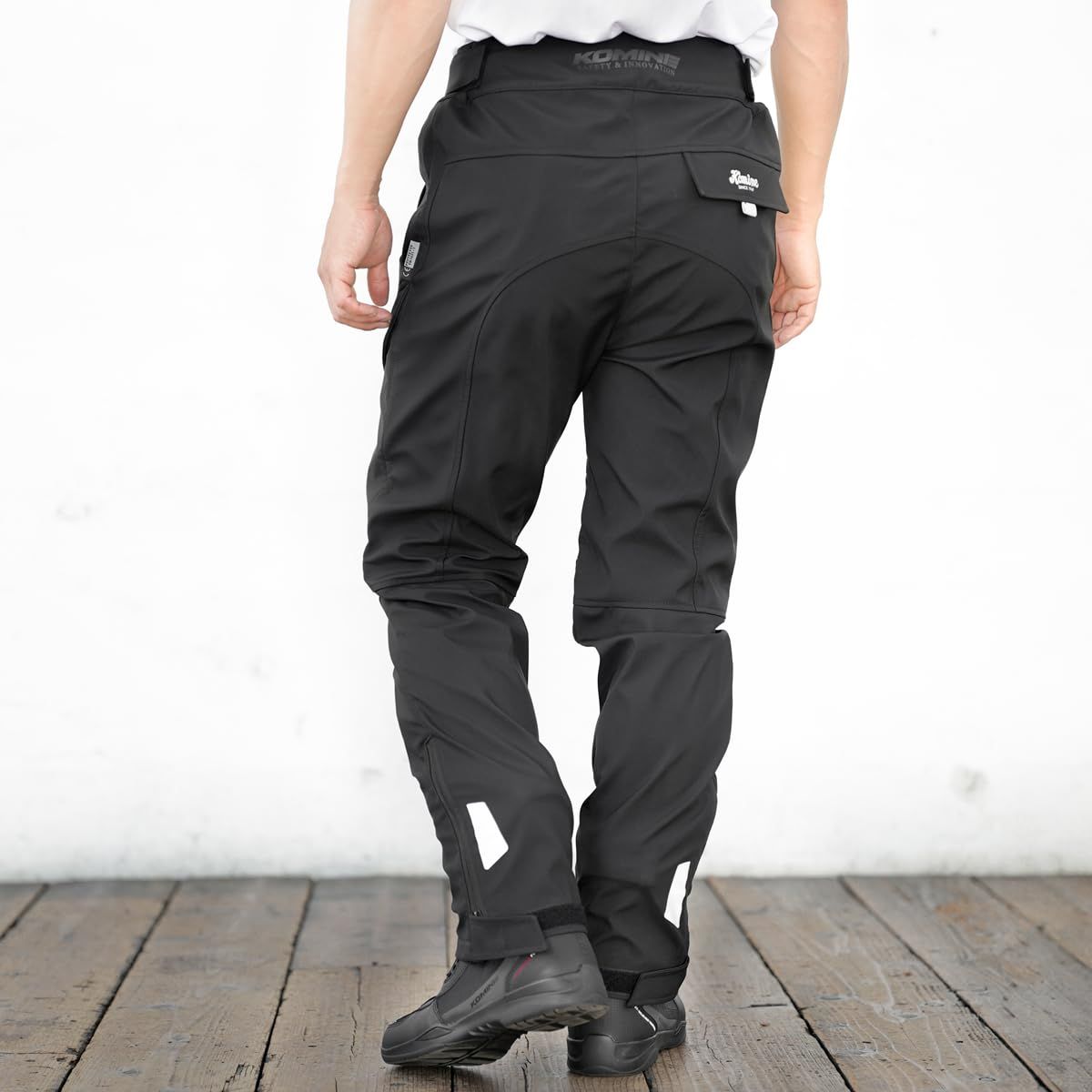 コミネ KOMINE バイク用 07-939 PK-939 エニグマG2ゲルクッションオーバーパンツ Black LT