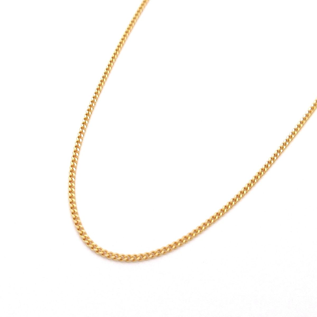 Unbranded ノーブランド ネックレス K18YG 総重量 1.2g