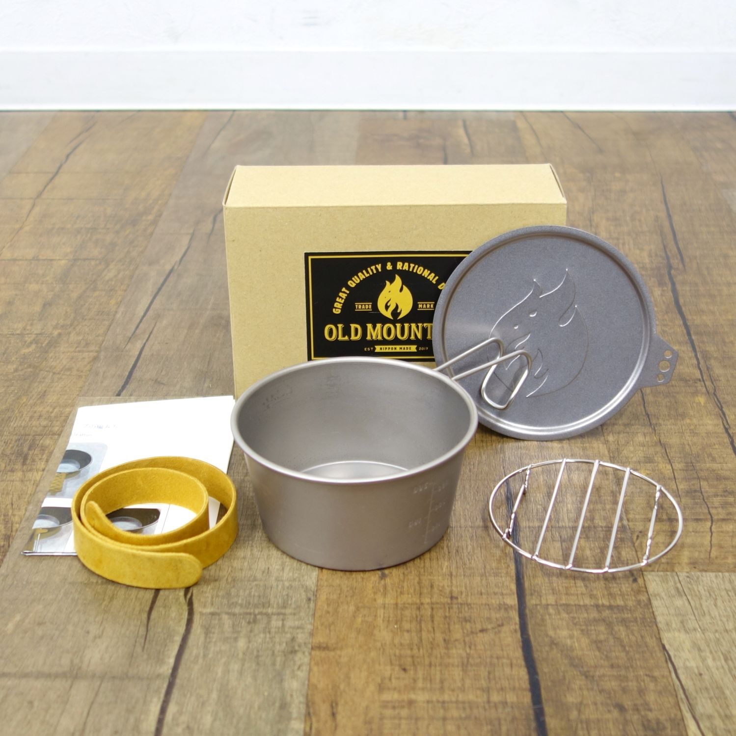 オールドマウンテン　シェラカップ　皿 オールドマウンテン OLD MOUNTAIN チタン シェラカップ 480ml 深型
