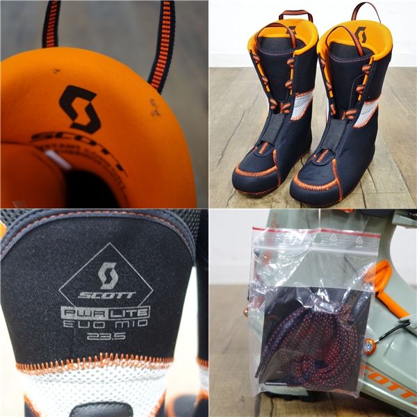 未使用 スコット SCOTT ORBIT オービット テック スキーブーツ 山