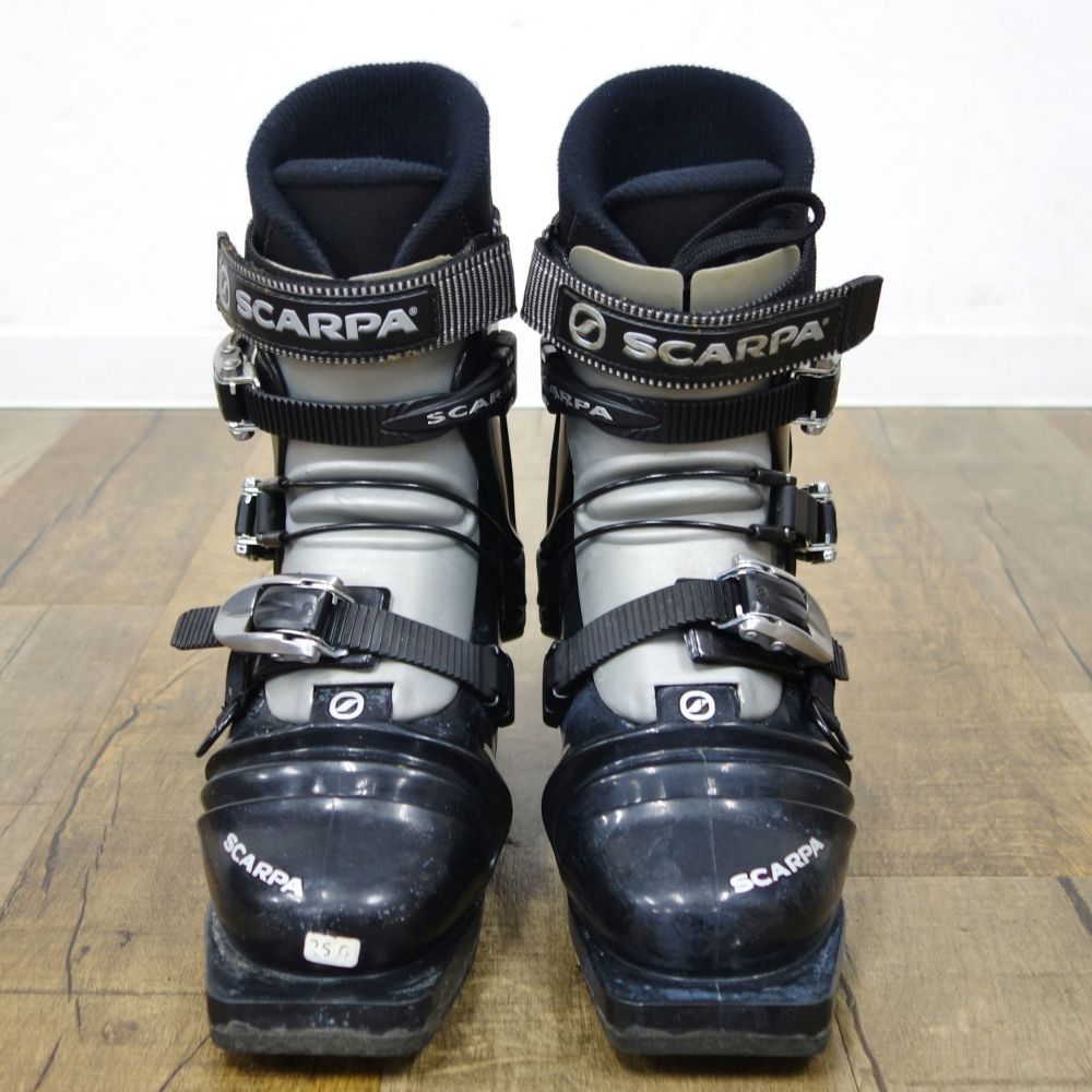スカルパ SCARPA T 2 25 cm テレマーク スキー ブーツ 3バックル スキーブーツ 体幹トレーニング