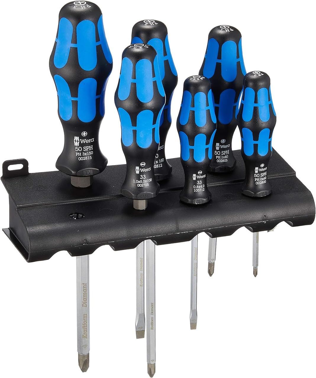 Wera ヴェラ 33 50 6A クラフトフォーム ダイヤモンドドライバー セット 137801