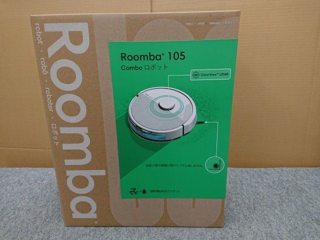 アイロボット iRobot ルンバ105 コンボ 掃除機 床拭きロボット Y 311260 ホワイト Roomba 105 Combo ロボット掃除機
