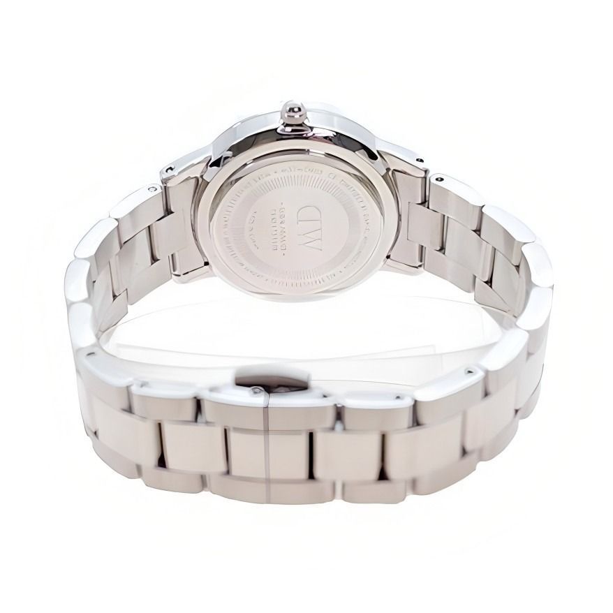  ダニエルウェリントン DANIEL WELLINGTON 腕時計 Iconic Link Silver アイコニック リンク ホワイト シルバー ウォッチ シンプル アナログ おしゃれ ブランド 記念 プレゼント ギフト 腕時計(クォーツ) 腕時計(アナログ)