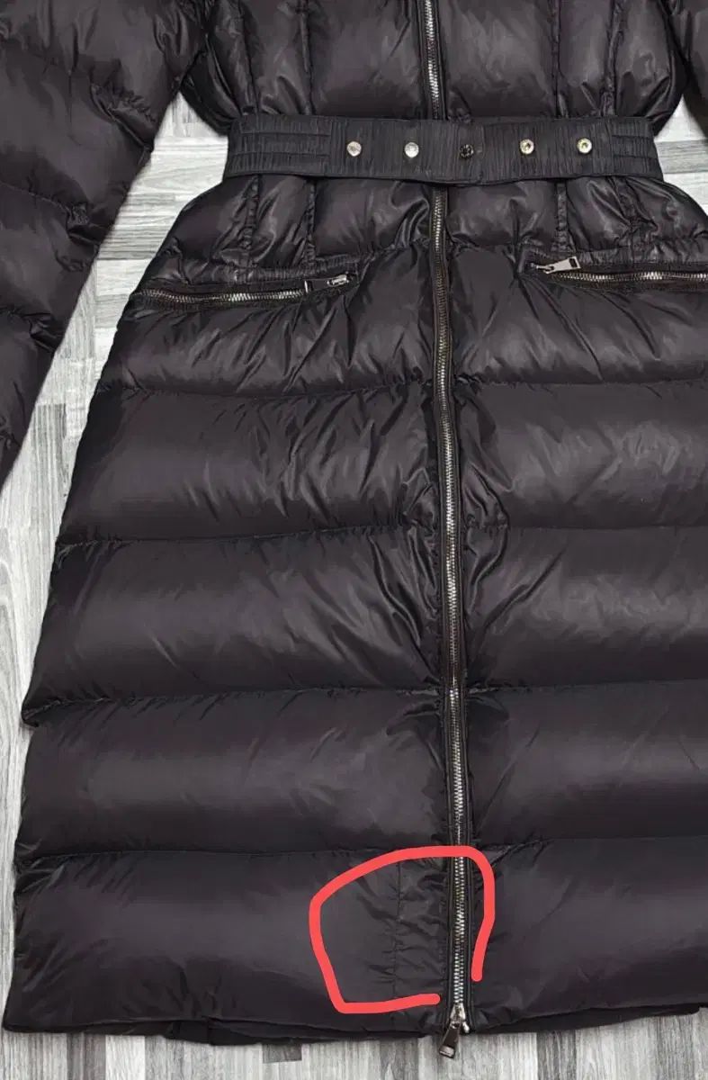 ダウンジャケット ロング丈