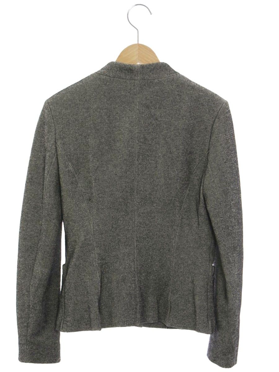 エポカ M5E05-226-08 ジャケット 38 グレー ノーカラーストレッチ