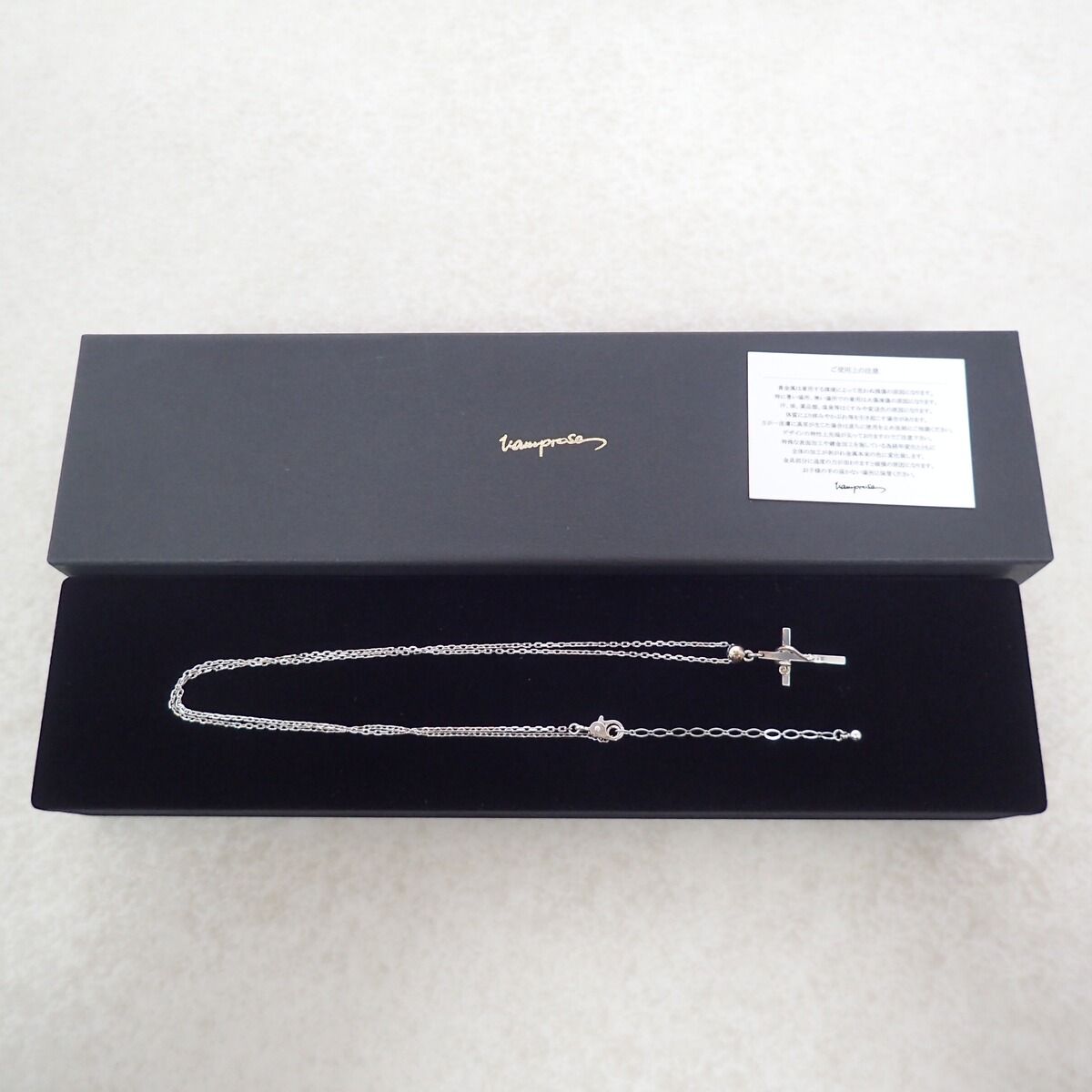 HYDE LILITH CROSS ペンダント シルバー ネックレス IO