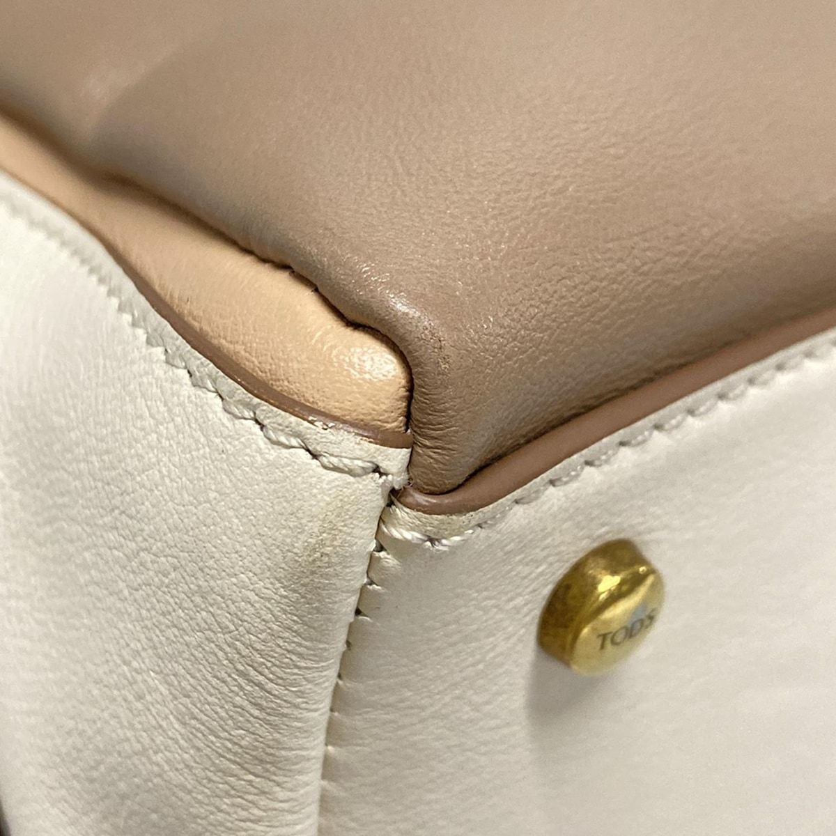 Dスタイリングミニ ベージュ×アイボリー