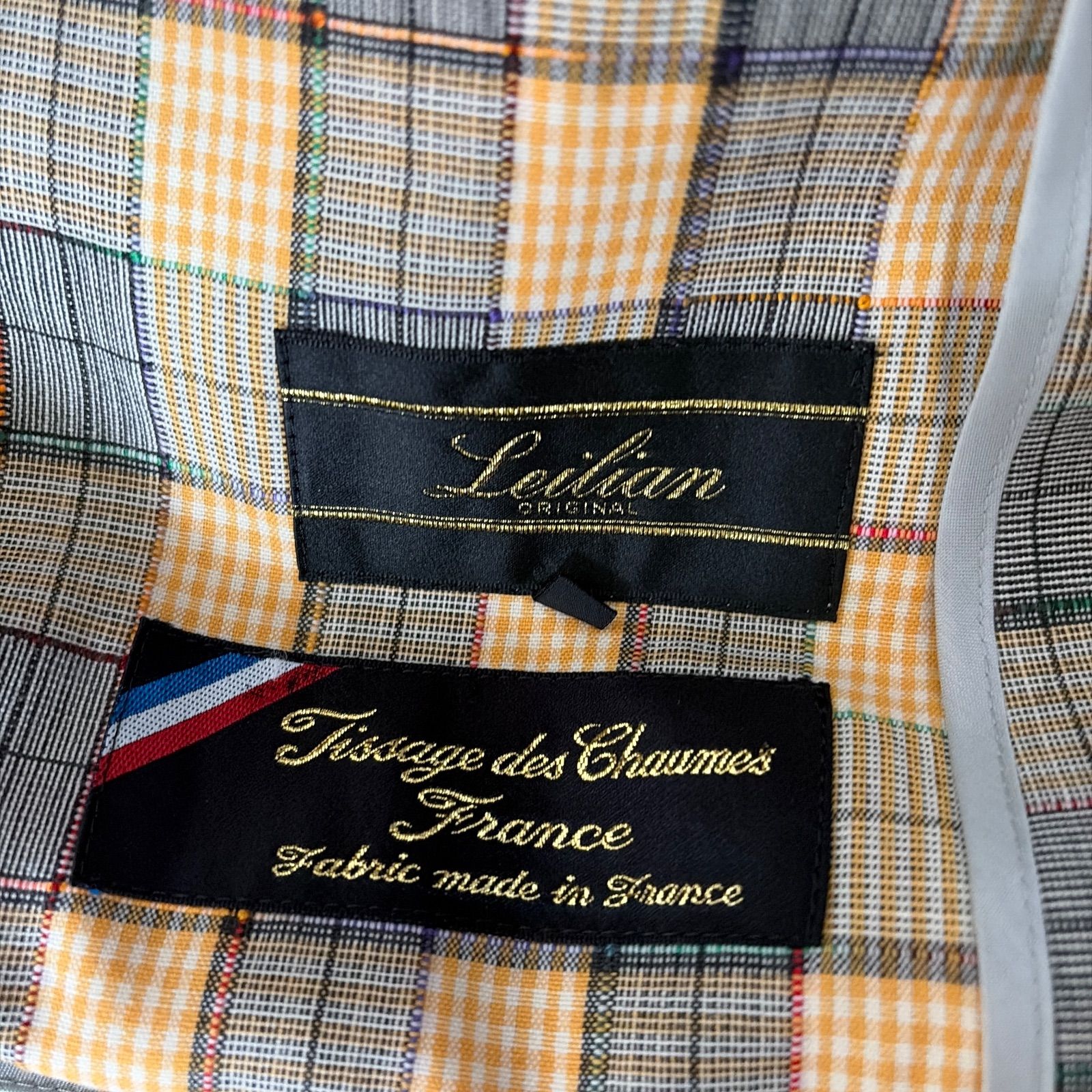 Leilian Tissage des Chaumes ダブル ジャケット Leilian フランス製 