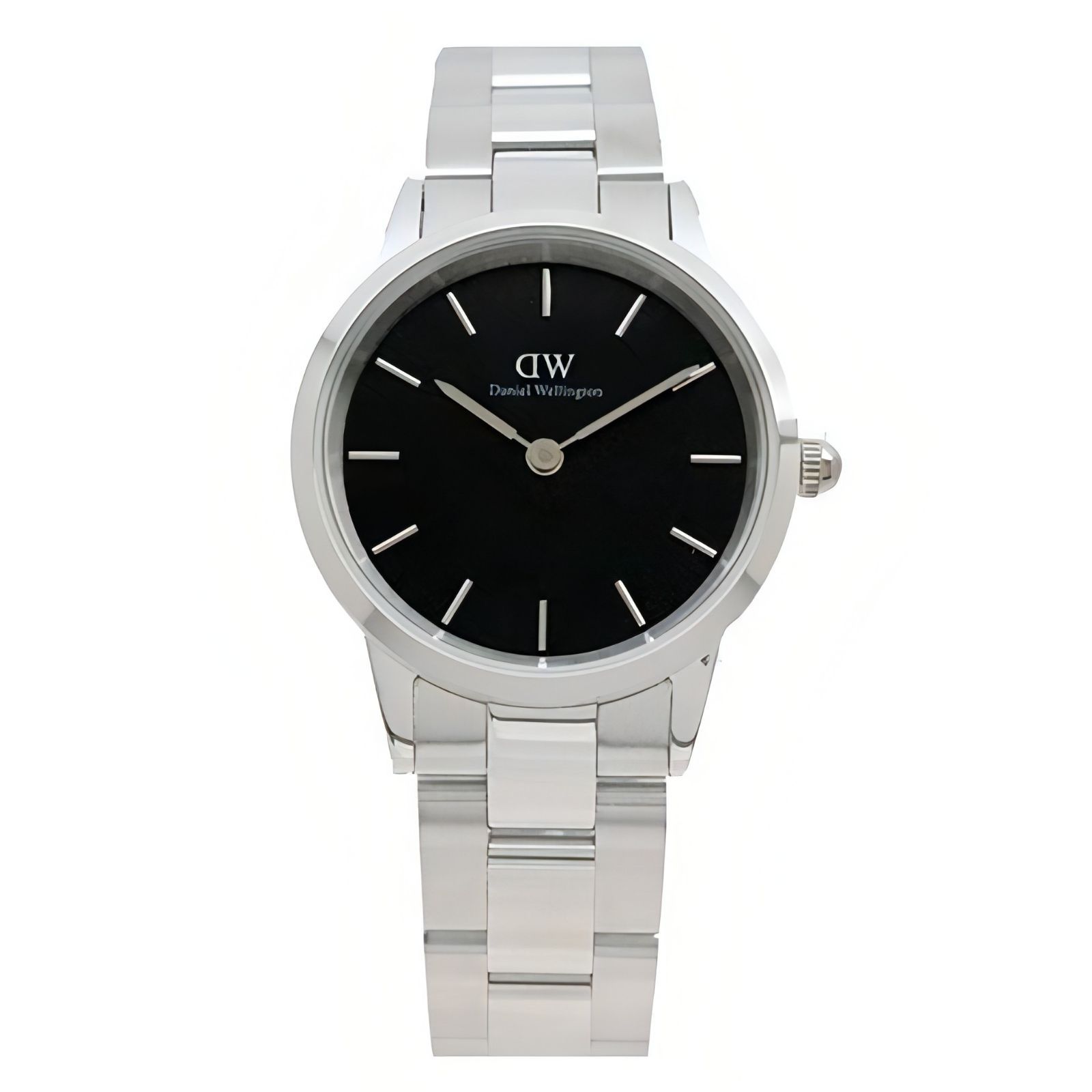 ダニエルウェリントン DANIEL WELLINGTON 腕時計 ICONIC LINK 28 アイコニック リンク ブラック シルバー ウォッチ アナログ おしゃれ 人気 ブランド 誕生日 記念 プレゼント ギフト