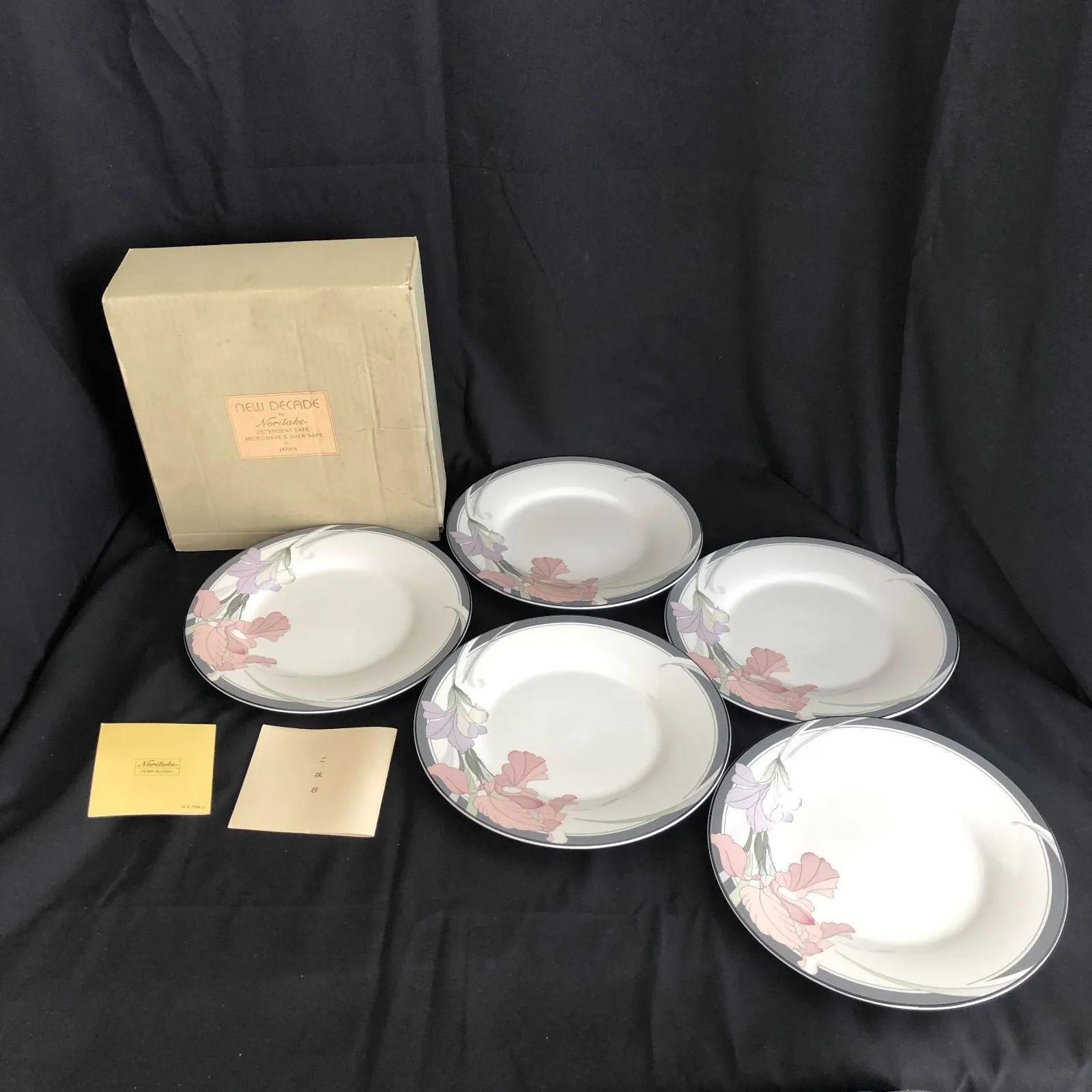 Noritake ガラス皿5枚 NORITAKEノリタケクリスタル カットガラスのガラス小鉢 ナッツ皿5枚