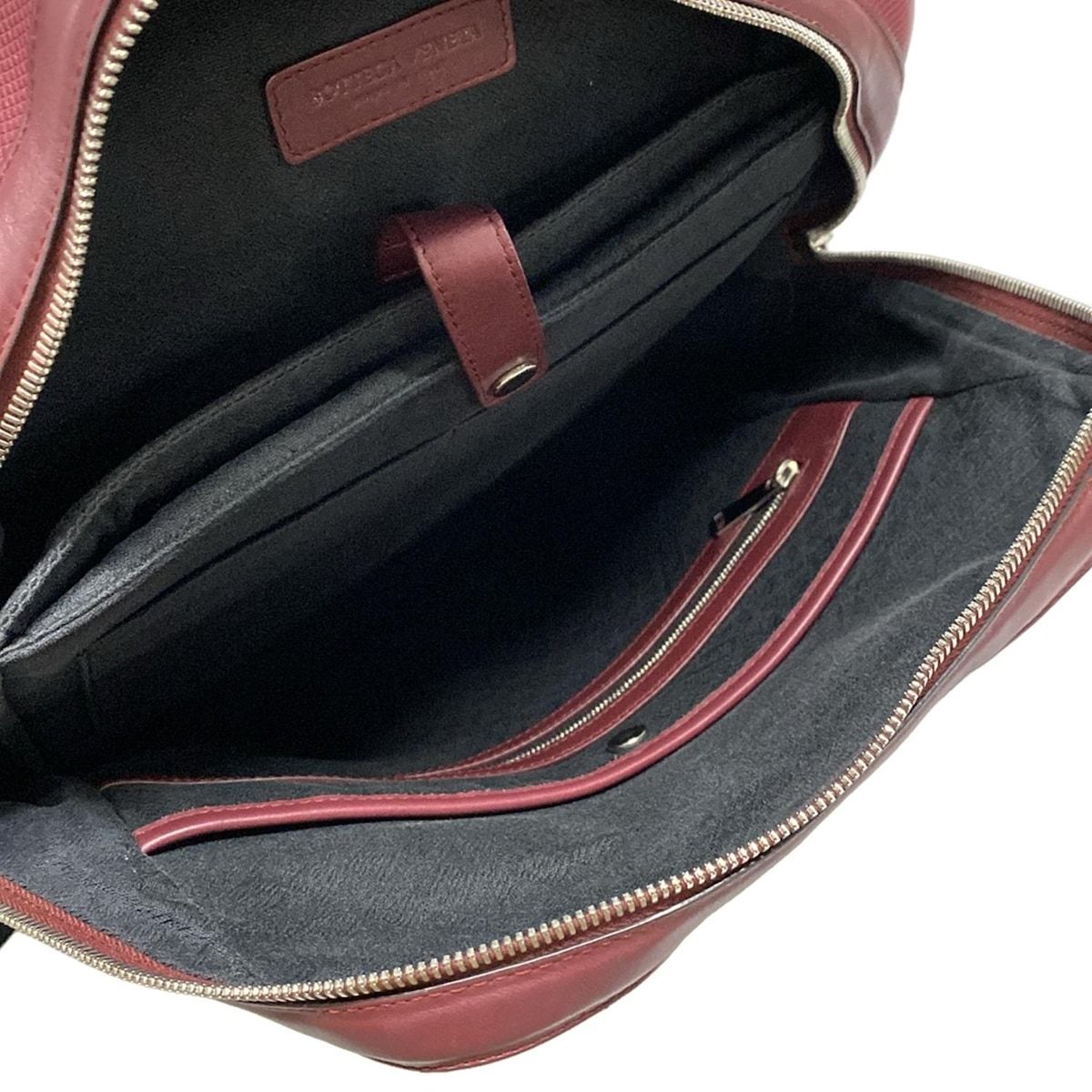  BOTTEGA VENETA ボッテガヴェネタ リュックサック - ボルドー レザー リュック バックパック バッグ