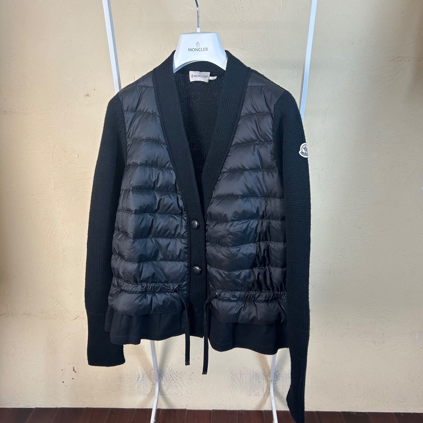 レアモデル】MONCLER モンクレール ダウンニット切り替えカーディガン
